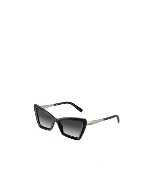 Tiffany & Co White Cat-Eye Frame Sunglasses