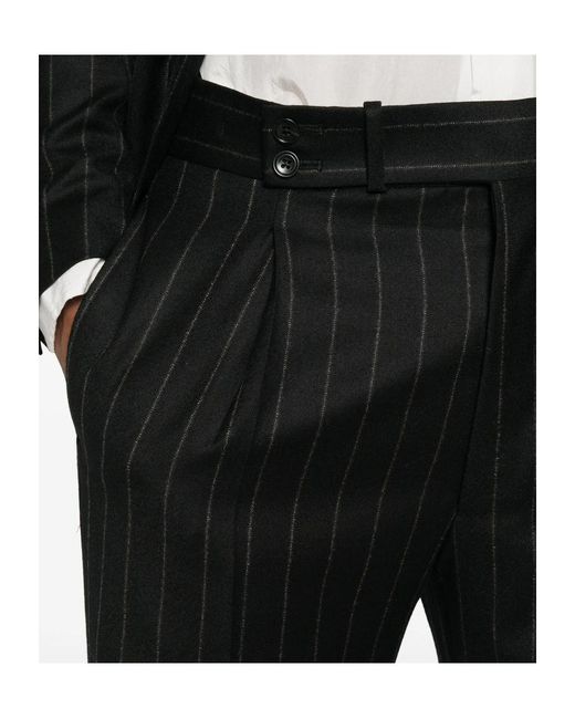 Tagliatore Black Long-Sleeved Suit for men