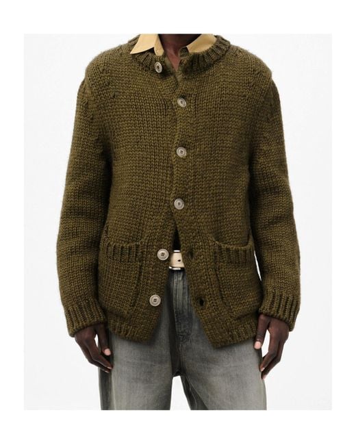 Our Legacy Green Over Cardigan for men