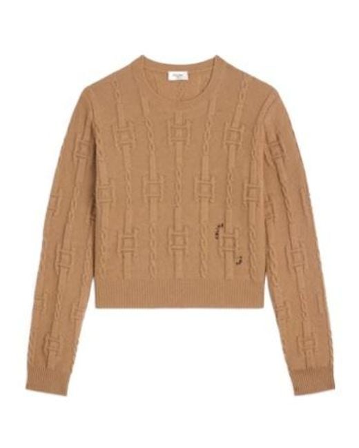 Céline Natural Crewneck Sweater