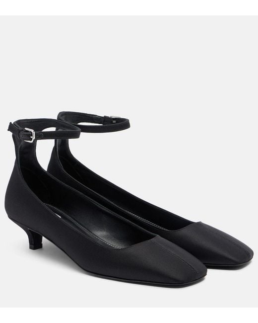 Totême  Black Buckle High Heels