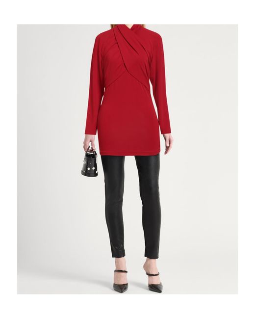 Isabel Marant Red Long-Sleeved Top