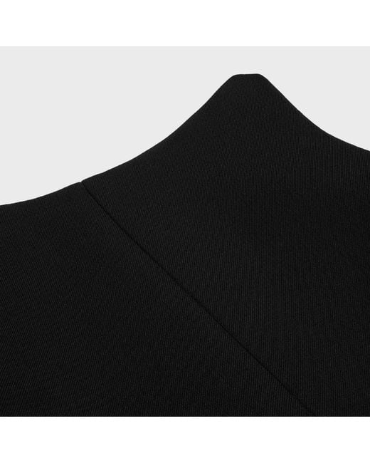 Céline Black Organze Short Dress