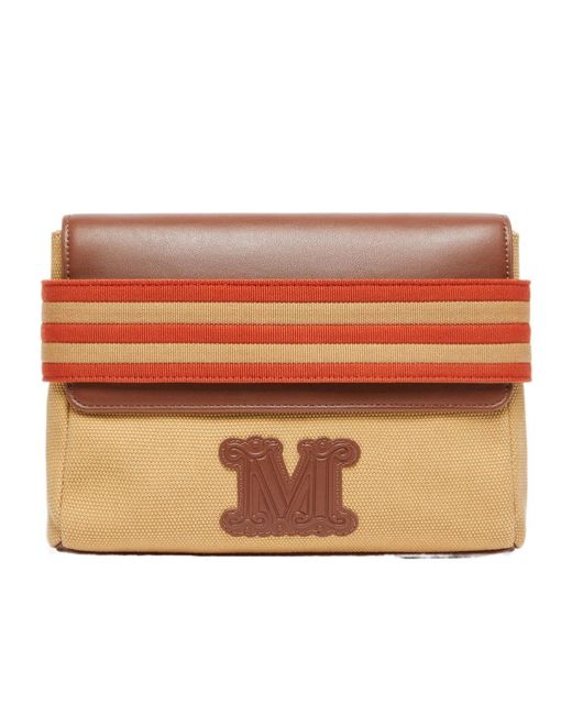 【送料&関税込】Opice Logo Patch Clutch Bag Max Mara Opice Logo Patch Clutch Bag Max Mara | italist