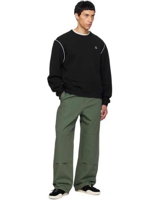 KENZO Black Boke Flower 2.0 Embroidered Sweatshirt for men