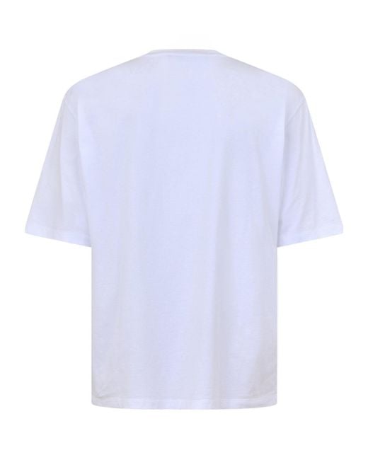 DSquared² Blue Cotton Crewneck Shortsleeve Tshirt for men