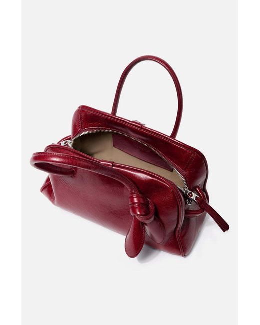 Jacquemus Red The Turismo Small Bowling Bag