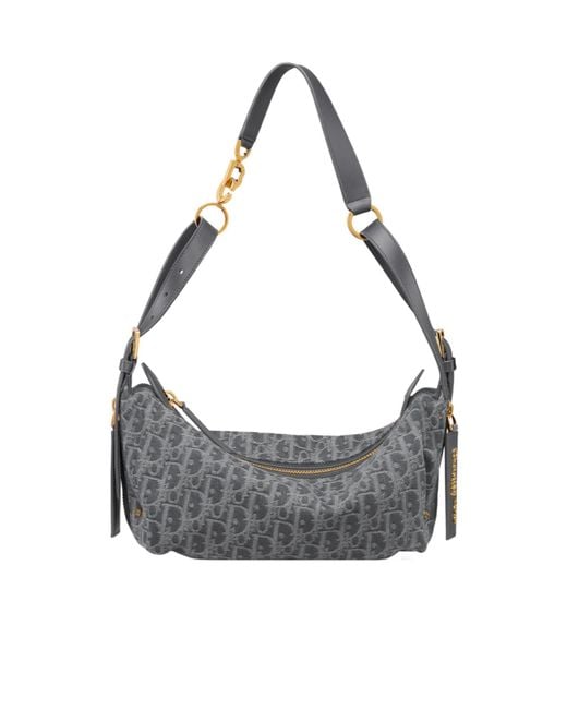 Dior Gray Small D-Journey Bag