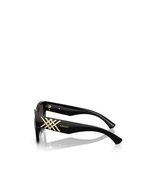 Burberry Black Eyewear Square Frame Sunglasses