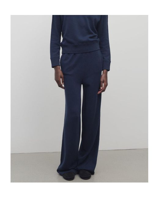 The Row Blue Koriona Pants