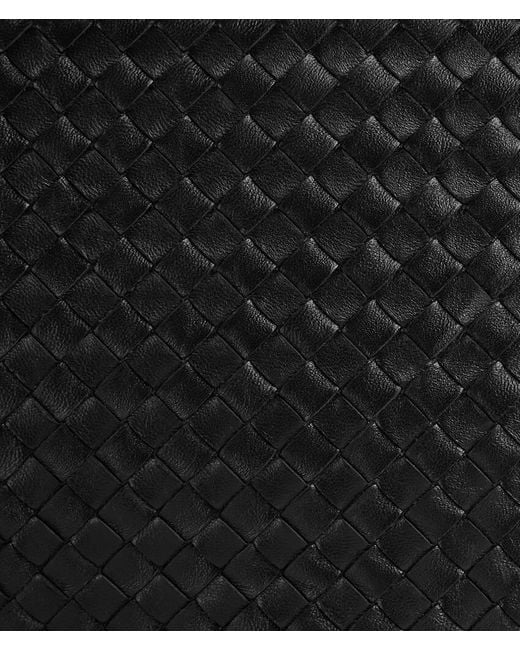 Bottega Veneta Black Calfskin Embellished Dustbag Shoulder Bag