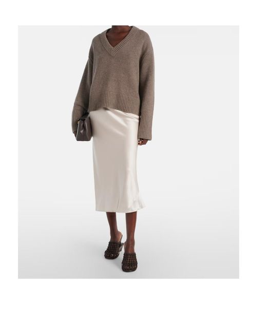 Dorothee Schumacher White Solid Color Skirt
