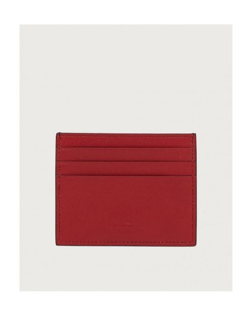 Ferragamo Black Ferragamo Gancini Colour-Block Effect Cardholder for men