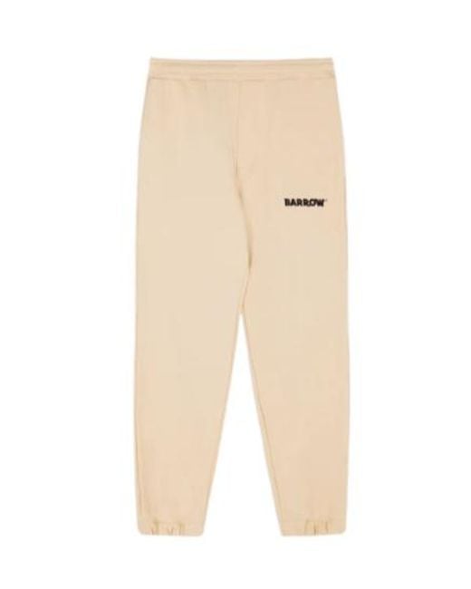 Barrow Natural Sweatpants for men