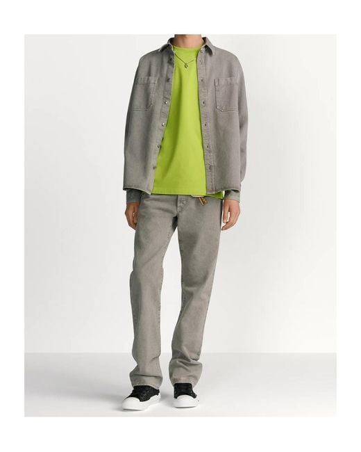 Dior Gray Overshirt for men