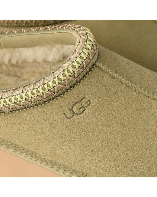 Ugg Multicolor Tazz Ii Platform Suede Slippers