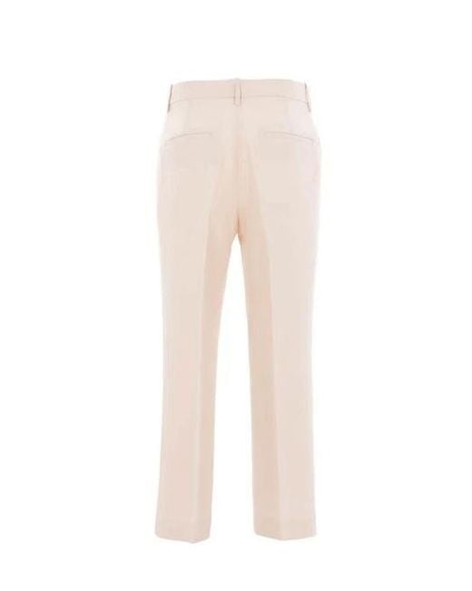 Co. Natural Pressed-Crease Trousers