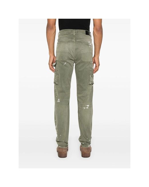 Amiri Green Denim for men