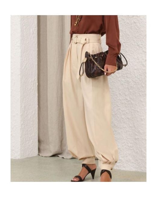 Zimmermann Natural Wool Harem Pants