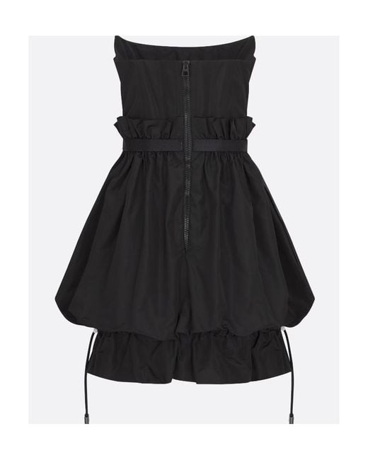 Dior Black Zipper Dress