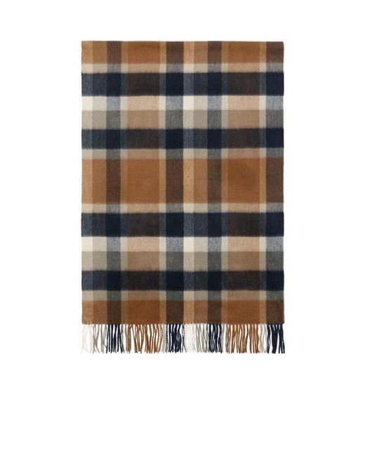 Weekend by Maxmara Multicolor Checkered Fringed Scarf