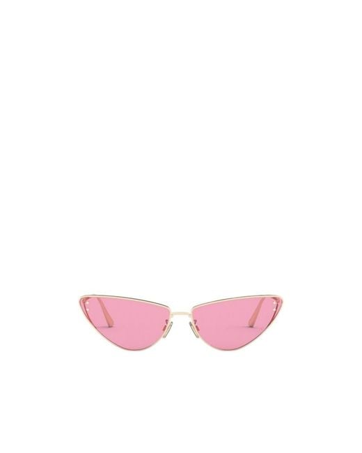Dior Pink Logo Sunglasses