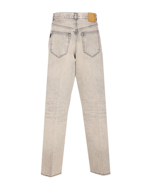 Haikure Natural Straight-Leg Jeans
