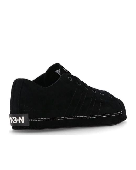 Y-3 Black X Neighborhood Nizzastar Low-Top Sneakers for men