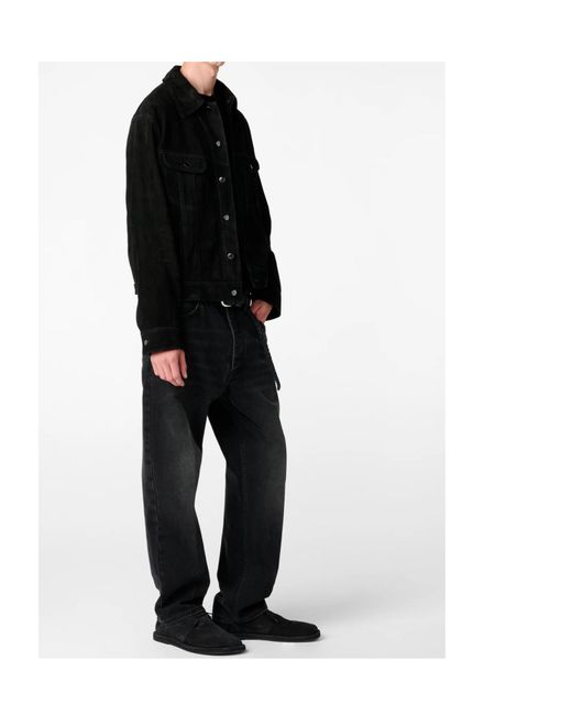 Studio Nicholson Black X Aaron Levine Boston Jacket for men