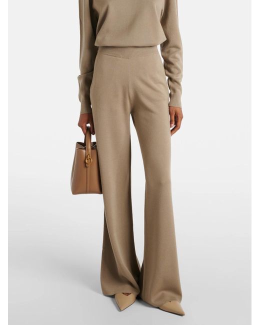 Max Mara Natural Zigote Wide Leg Pants