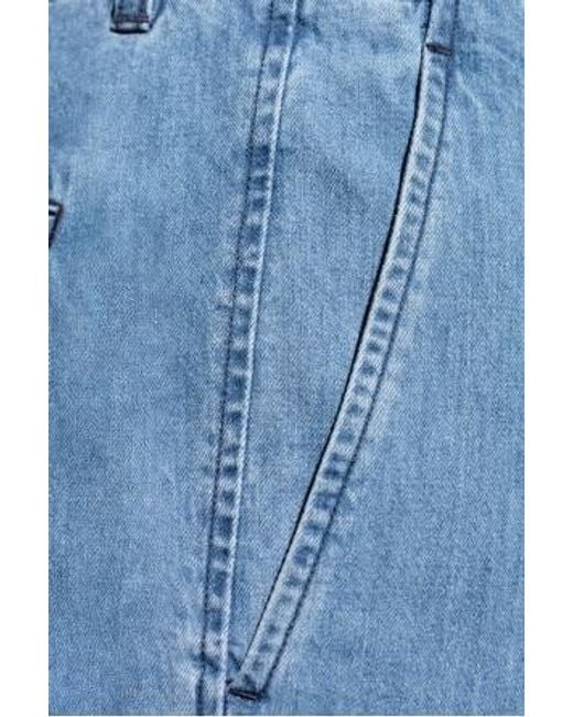 Theory Blue Cotton Jeans for men