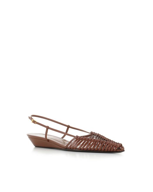 Giuseppe Zanotti Brown Wedge Sandals