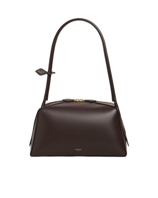 Alaïa Brown Le Bouledogue Bag