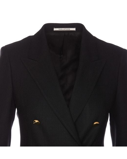 Tagliatore Black Parigi Double-Breasted Blazer