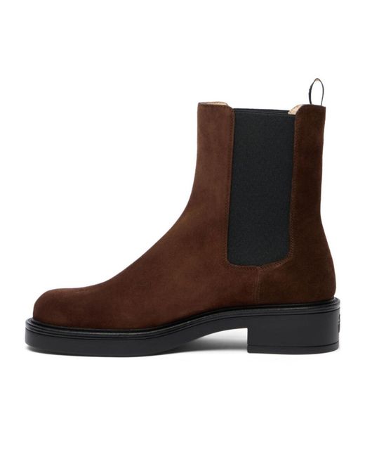 Stuart Weitzman Brown Celia Chelsea Bootie