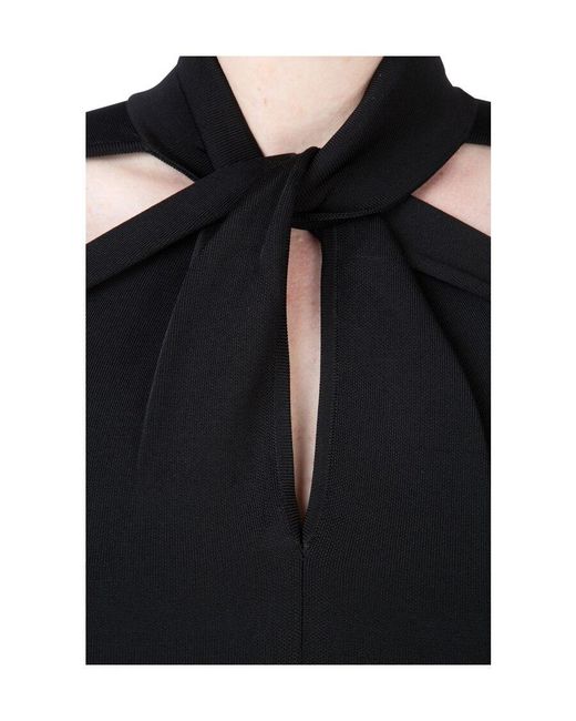 Givenchy Black Slim Trumpet Dress