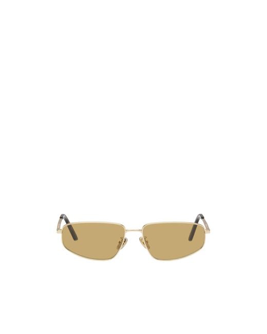 Retrosuperfuture Metallic Isedra Senape Sunglasses for men