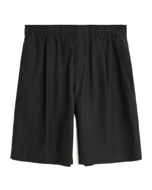 Our Legacy Black Leisure Shorts for men