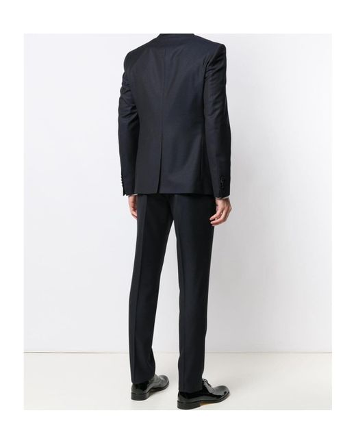 Tagliatore Blue Three-Piece Tuxedo for men