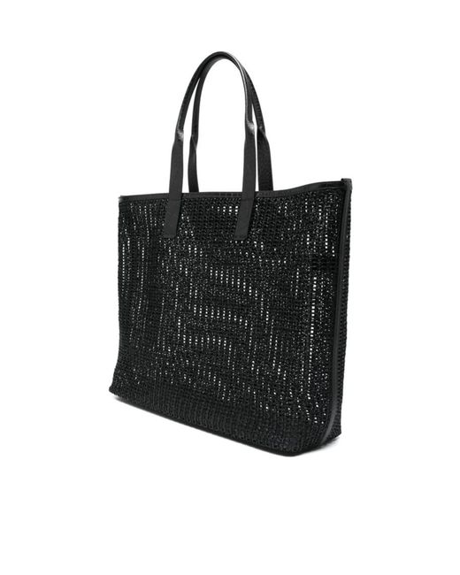 Dolce & Gabbana Black Shopping Bags for men
