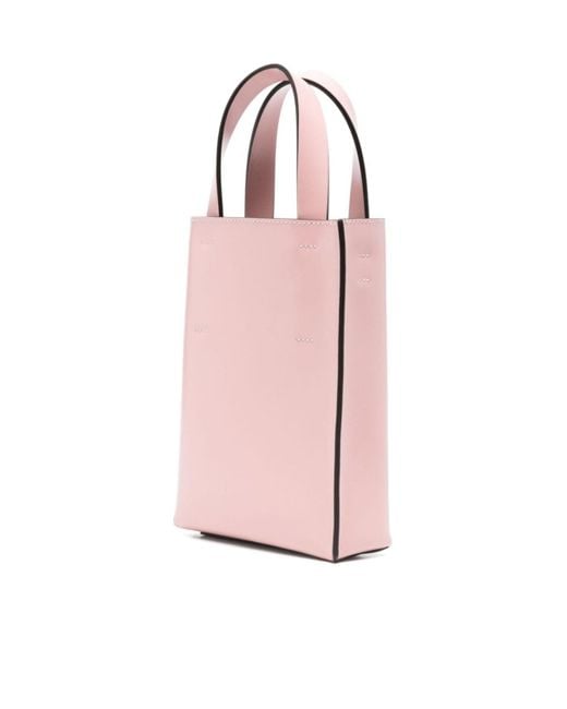 Marni Pink Nano Museo Tote Bag