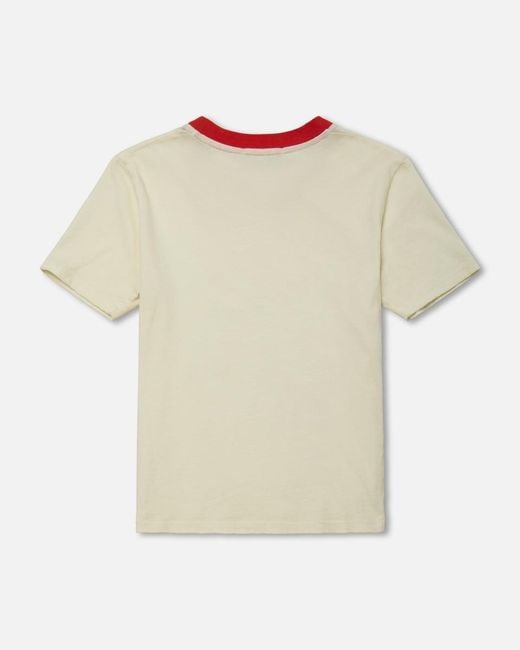 Willy Chavarria White Call Me Ringer T-Shirt