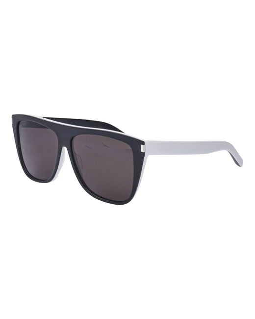 Saint Laurent Multicolor Logo Sunglasses for men