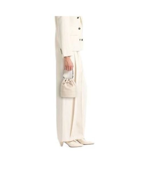 Brunello Cucinelli Natural Plain Colour Handbags