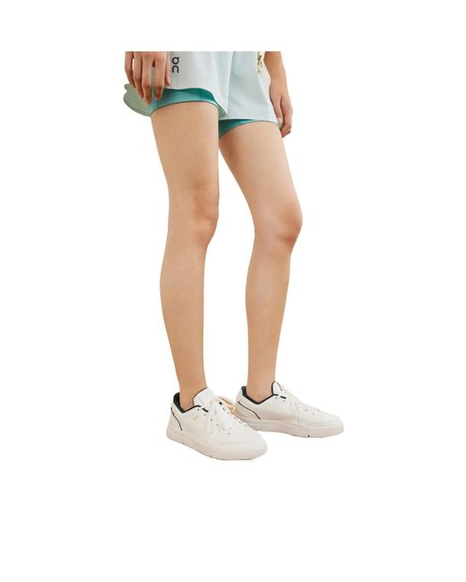 On Shoes White Leather Sneakers
