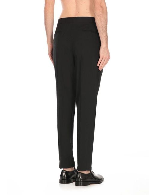 Lardini Black Essidem Trousers for men