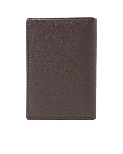 Loro Piana Brown Extra Bifold Card Holder for men