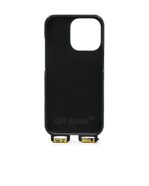 Off-White c/o Virgil Abloh White Logo Printed Iphone 13 Pro Case for men