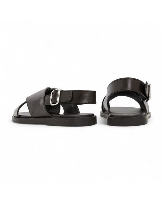 Prada Brown Open-Toe Sandals for men