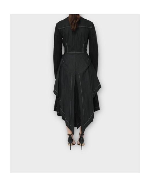 Loewe Black Long Sleeve Dress